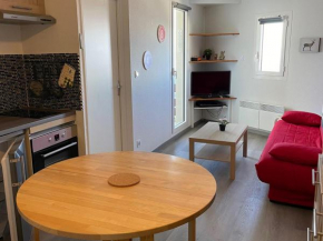 2 pièces, 5 pers, au pied des pistes, balcon, équipement complet - FR-1-557-122